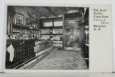 NY The Kirk Buffet, Cigar Dept. D'Conner & Wittner Syracuse New York Postcard K4 picture