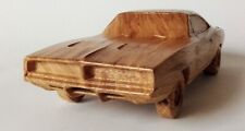 Dodge Charger R/T - 1:16 Wood Car Scale Model Oldtimer Replica Vintage Edition picture