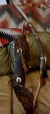 **AWESOME VINTAGE NATIVE AMERICAN BOW AND ARROW + QUIVER HANDMADE QUALITY $$ ** picture