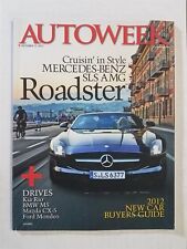 Auto Week Magazine October 17, 2011 2012 Buyers Guide BMW M5 - Mercedes SLS AMG picture