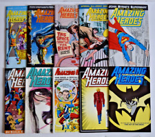 AMAZING HEROES (1981) #92,93,94,95,96,98,99,100,101,102 FANTAGRAPHICS COMICS picture