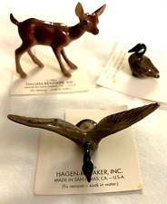 Lot Of 3 Hagen-Renaker 1986 Vintage Miniature Deer & Ducks Figurines picture