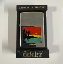 NEW 1987 Vintage Zippo  Lighter - Scenic Hawaii Sunrise picture