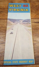 Vintage 1965 West Virginia Official Road Map – State Highway Department picture