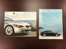 2005 BMW OFFICIAL 6 Series 645i Coupe Convertible SALES BROCHURE USA + Bonus picture