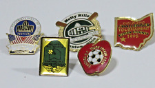 VTG Lot most OHIO 1990s Athletic Football Soccer Baseball men tie tac Lapel pin picture