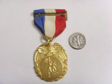 1968 vintage ymca basketball champion medal gold tone metal italy 50349 picture