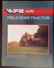 1980s WFE White Tractors Sales Brochure 5700 4wd Advertising Catalog Wall Art picture
