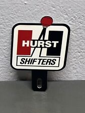 Hurst Shifter Power Farm Metal Plate Topper Dealership Gas Oil Sign Tractor picture