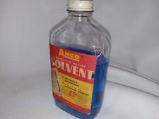 Anco 6 Oz Windshield Washer Solvent Glass Bottle Collectible Advertisement RARE picture