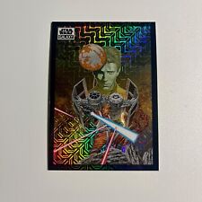 2022 Topps Chrome Star Wars Galaxy #51 THE SKYWALKER LEGACY Mojo /50 picture