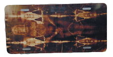 Shroud Of Turin Jesus Christ License Plate 6 X 12 Inches New Aluminum picture