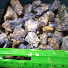 5.3 lb  Blue Sodalite Rough  Tumble mix  South Africa   bag #24 picture