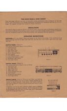 c1950s Dixie Electric Stove Ranges Cleveland Tennessee TN Manual Vintage Vtg picture