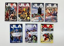 JLA Deluxe Edition Vol 2 3 4 5 6 7 9 Book Lot DC Comics HC Grant Morrison #74A picture