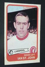 1968-1969 FOOTBALL CARD YELLOW #70 IAN ST JOHN LIVERPOOL REDS SCOUSERS picture