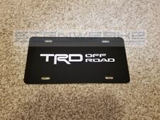 TRD Off Road Plate metal novelty vanity plate picture