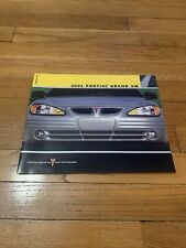 2001 Pontiac Grand Am Sales Brochure Dealer Catalog OEM  picture
