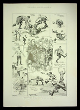 1899 Paper Print, F.A. Cup Final Derby County v Sheffield United, Crystal Palace picture