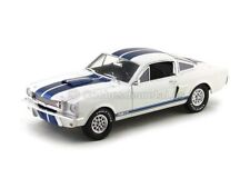Shelby Collectibles 1966 Shelby Mustang Gt350 SHELBY160 white & blue picture