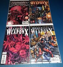 LOT Deadpool 57-60 NM- Full Run Complete Set Deadpool Agent of Weapon X 1-4 2001 picture