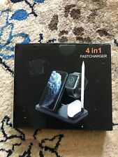 ECI 4-In-1 Wireless Fast Phone Charger Dock Station IPhone Airpod IWatch Ipencil picture
