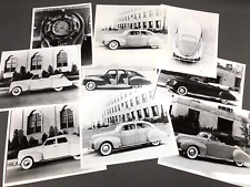 c.1938 LINCOLN ZEPHYR Lot of 9 Vtg Photos Gelatin Silver Historical Automobilia picture