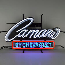 Man Cave Lamp CAMARO BY CHEVROLET NEON SIGN picture