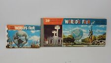 Vtg 1964-65 New York World's Fair Post Cards 10 Cards 10 Pictures & Booklet  picture