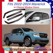 For Ford Maverick 2022-24 In-Channel Window Visors Wind Sun Guard Bug Deflectors picture
