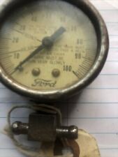 Vintage Early Ford Tractor Tire Pressure Gauge Original picture