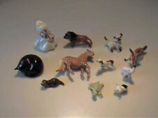 VINTAGE MINIATURE HAGEN RENAKER & BONE CHINA JAPAN CHIPPED OR GLUED ANIMALS picture