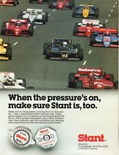 Stant Radiator Caps--IndyCars--1986 Magazine Advertisement picture