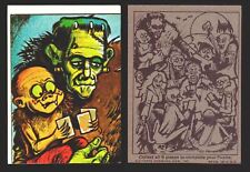 1973-74 Monster Initials Puzzle Trading Cards You Pick Singles #1-#9 Topps picture