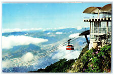 c1960's Terminal Station Cable Car In The Top Of Mount Avila Venezuela Postcard picture