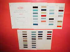 1964 FORD THUNDERBIRD LINCOLN MERCURY 1965 MUSTANG EXTERIOR+INTERIOR PAINT CHIPS picture