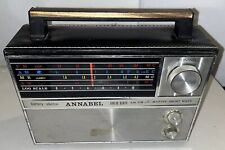 {RARE} Vintage Annabel Shortwave Marine AM FM Radio Solid State for parts/repair picture