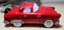 Vtg Ceramic Red Ford Brush GREAT CARS by MARUCA MEXICO picture