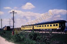 Vtg 1983 Train Slide 1385 CNW Chicago & North Western Steam Engine X4R167 picture