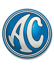 AC Emblem Round Aluminum Sign - - Made in the USA picture