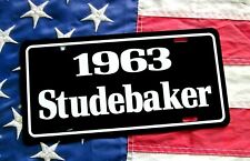 1963 Studebaker license plate car tag 63 Avanti Lark Daytona GT Hawk Champ picture