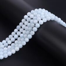Natural Stones Aquamarine Chalcedony Beads Handmade Accessories High Quality New picture