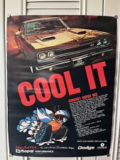 1969 Dodge Coronet Super Bee Cool It ...Mopar Poster 16 X 22” picture