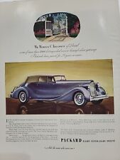 1935 Packard Eight super Eight Twelve Automobile Fortune Magazine Print Ad picture