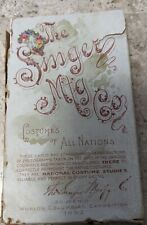 1892-93 Singer Manufacturing Co. Sewing Trade Cards Original Box 36 Countries picture