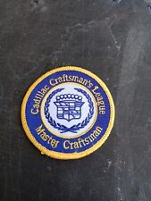 CADILLAC MASTER CRAFTSMAN LEAGUE MASTER CRAFTSMAN PATCH picture