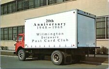1968 Wilmington Delaware Post Card Club 20th Anniversary Postcard DO picture