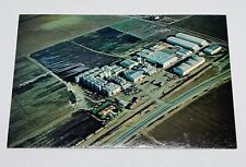 Vintage 1978 Postcard California Growers Winery Yettem Aerial View Farm Land P2 picture
