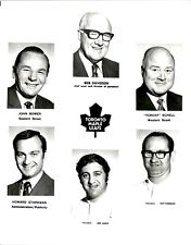 PF13 Orig Photo 70s TORONTO MAPLE LEAFS HOCKEY SCOUTS JOHN BOWER TORCHY SCHELL picture
