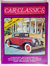 Vintage September 1974 CAR CLASSICS magazine  pre-owned picture
